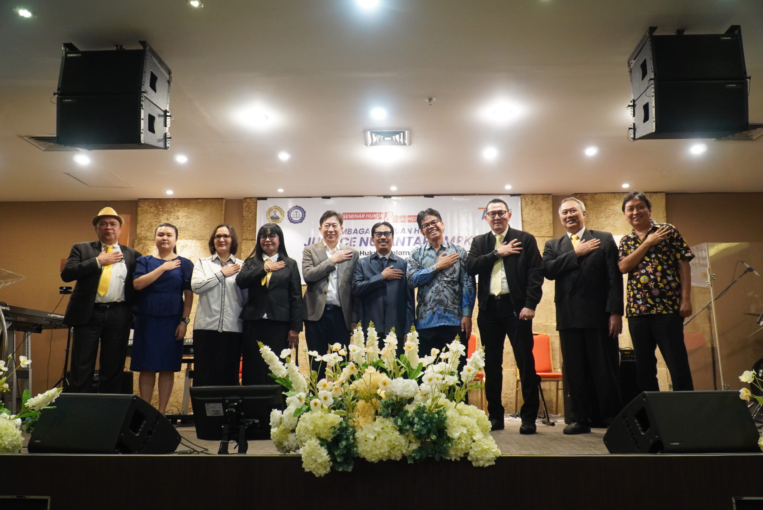 Majelis Pendidikan Kristen (MPK) resmi meluncurkan LBH Justice Nusantara MPK