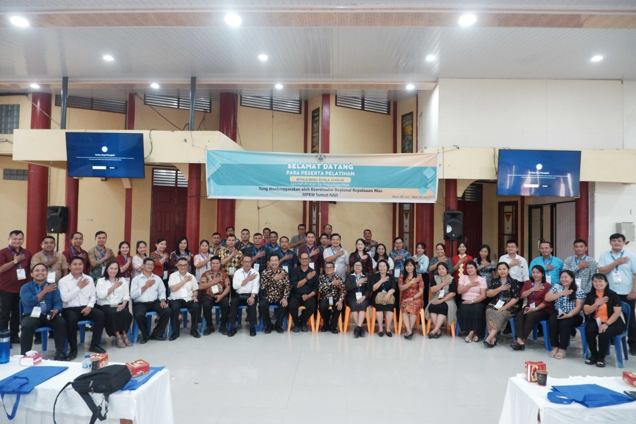 Pelatihan Kepala Sekolah Kristen di Kepulauan Nias Sukses Digelar