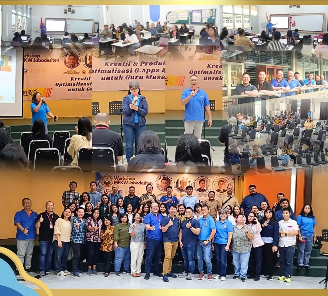 MPKW Jabodesiten Gelar Workshop Series: “Kreatif & Produktif: Optimalisasi G.apps & AI Tools untuk Guru Masa Kini