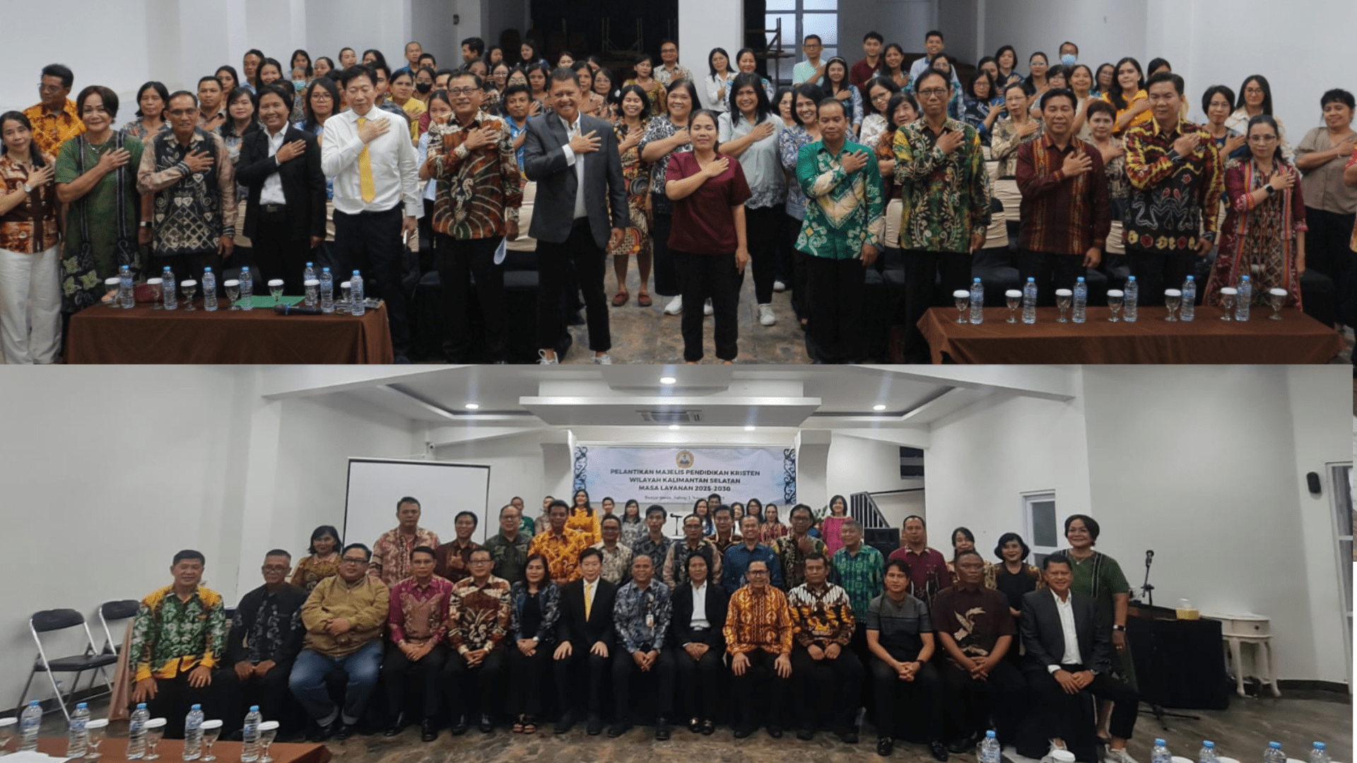 Pelantikan Majelis Pendidikan Kristen Wilayah Kalimantan Selatan Masa Bakti 2025–2030 Diresmikan Usai Seminar Pendidikan Nasional